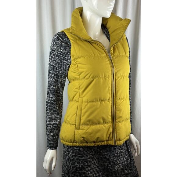 Old Navy Jackets & Blazers - Old Navy Canvas Puffer Vest, Yellow M cold weather gorpcore 64-03 NWT